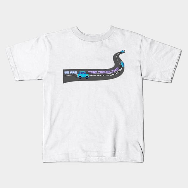 Time travel Kids T-Shirt by EPAtheist